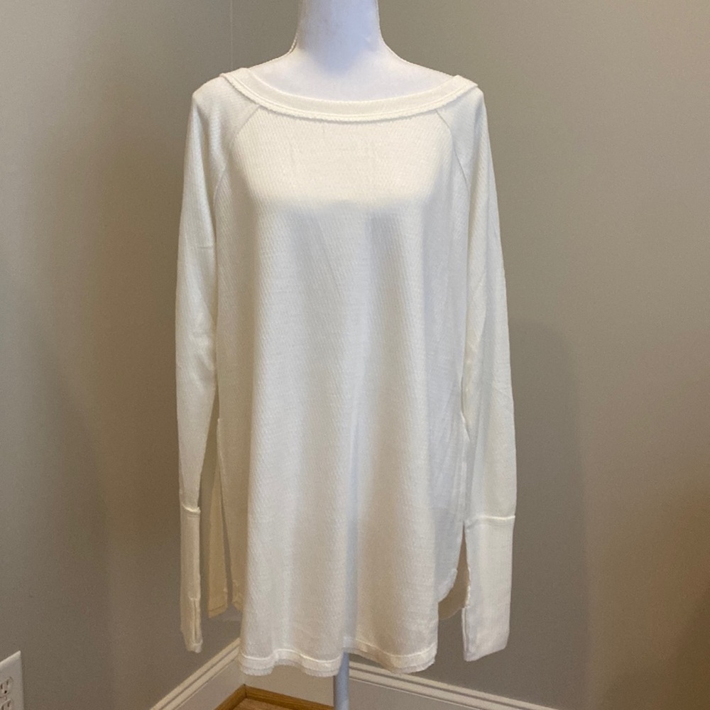 Beautiful Soft White, Relaxed-Fit Tunic
